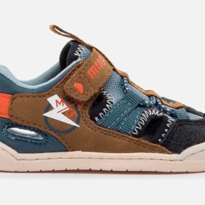 sandalias deportivas respetuosas mustang free baby marino camel